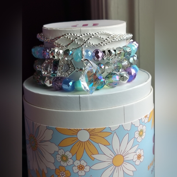 Bomb party spring stacks 2024 a moment's gaze silver plating - Picture 2 of 5